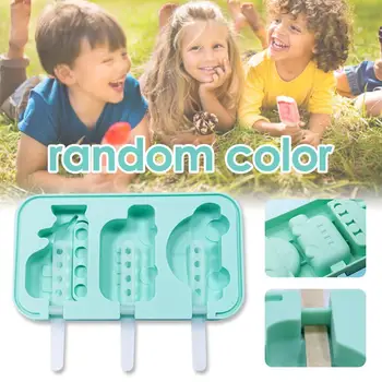 

Ice Cream Maker Food Grade Silicone DIY Car Shape Frozen Popsicle Molds Silicone Freezer Ice Cream Mold Reusable