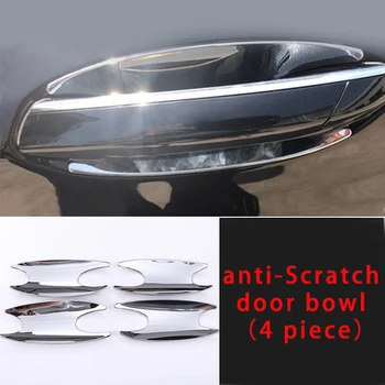 

For BMW 7 series G11 G12 740i 750i 2016-2018 anti-Scratch door bowl chrome molding trim 4pcs
