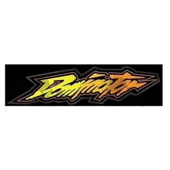 

HONDA DOMINATOR Iron patch toppa ricamata gestickter patch patch brode parche bordado Size: 14,50cm