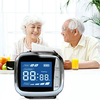 

Wrist Type Laser Therapy Instrument for High Blood Pressure Diabetes with No Side Effect