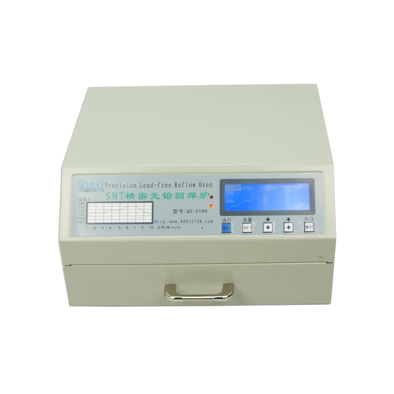 Паяльная печь QS-5100 600 Вт настольная Автоматическая Бессвинцовая SMT для паяльной