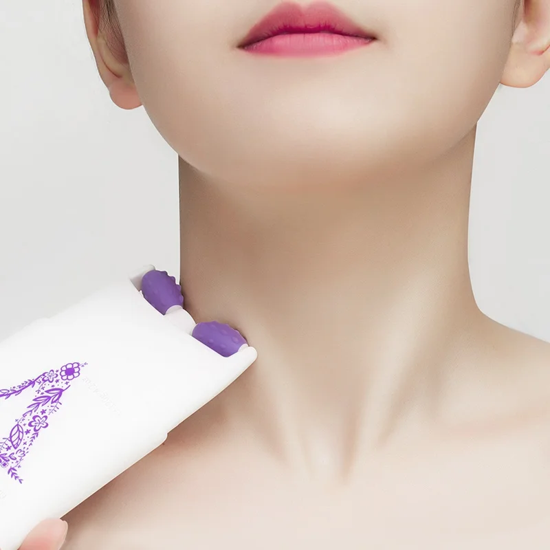 ILISYA Double Roller V Hydrating Neck Cream Anti Wrinkle Whitening Moisturizing Firming Anti Aging Neck Mask 3