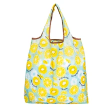 Удобный складной сумки многоразового использования для покупок сумка корзины для хранения Сумки из натуральной кожи