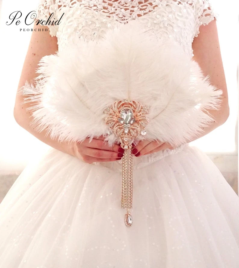 Ostrich feather bouquet Outlet