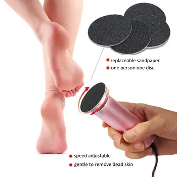 

Electric Foot File Grinder Exfoliating Dead Skin Callus Remover Pedicure Tool