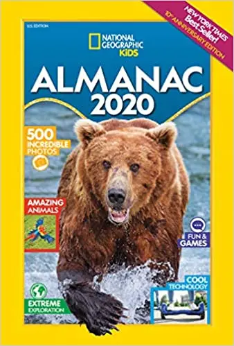 

National Geographic Kids Almanac 2020 Tin Sign Metal Plate Family Rules Vintage Plaque Retro Poster Home Decor 20X30CM