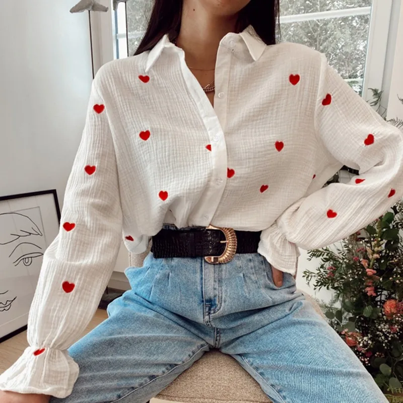 Muyogrt Women Shirt Plaid Oversized Brown Top Turn-down Collar Leisure Fashion Loose All-match Long Sleeves Soft Chic Korean Top