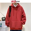 LAPPSTER Men Embroidery Sprint Hooded Hoodies 2021 Mens Oversized Korean Harajuku Sweatshirts 7 Colors Black Oversized