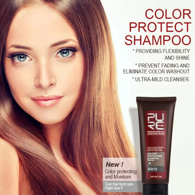 Color protect shampoo ultra mild cleanser hair shampoo professional