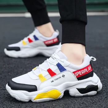 

Plus Size Men Casual Shoes High Quality Light Fashion Sneakers for Men Comfortable Outdoor Breathable Man Walking Shoes Zapatos
