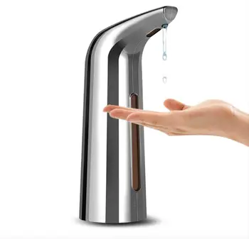 

400ML Automatic Infrared Induction Soap Dispenser Intelligent Sensor Touchless Auto Hand Washing Home Office Bathroom Wash