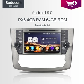 

720P PX6 Android 9.0 For Toyota Avalon 2011 2012 4GB RAM Car DVD multimedia Player Wifi RADIO GPS Glonass car radio camera USB