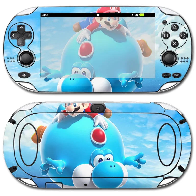 Marios наклейка для PS Vita psv 1000 видео игры Скины наклейки виниловые кожа Ptotector Обложка для Play Station Vita1000 - Цвет: YS-PSvita-0325