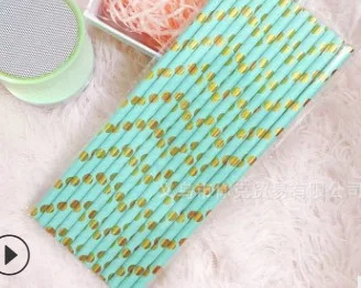 Straw 25pcs 10 шт./лот, на день рождения, горячее предложение, Черное золото, бумажное полотенце, салфетка, чашка, тарелка, ложка, вилка, вечерние салфетки, на день рождения, свадебные украшения - Цвет: Straw 25pcs