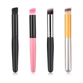 

Beauty Tools Powder Foundation Brush Wooden Handle nylon fiber Makeup Tools Professional Makeup Brush Set Cosmetic Beginner