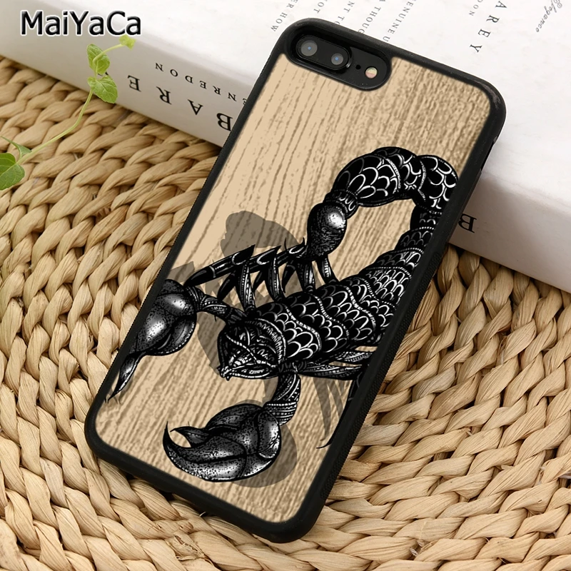 MaiYaCa Scorpion Scorpio Phone Case For iPhone X XR XS 11 12 Pro MAX 5 6 6S 7 8 Plus Samsung Galaxy S5 S6 S7edge S8 S9 S10 | Мобильные