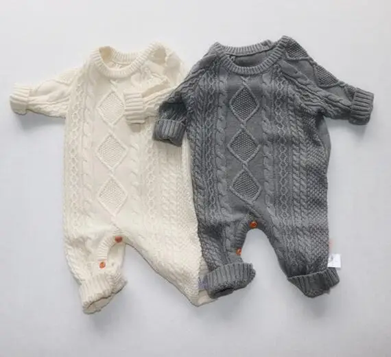 2019-new-baby-girls-boys-knitted-romper-autumn-winter-fashion-cotton-babys-jumpsuit-6-24-month