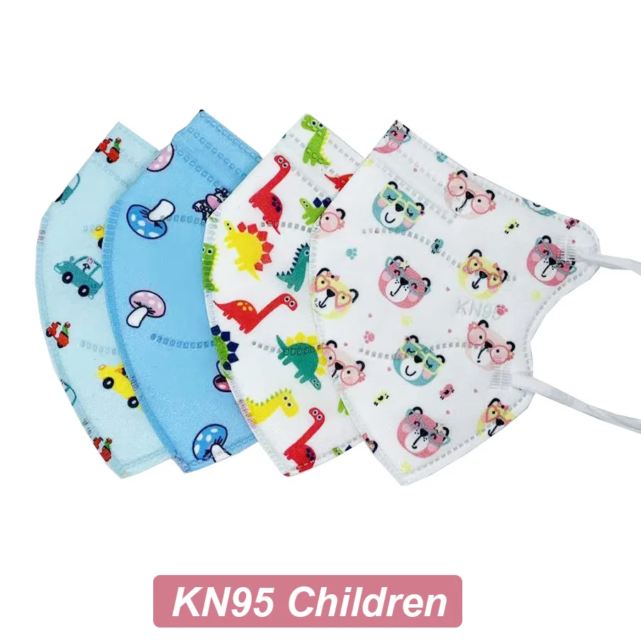 FPP2 Infantil Dinosaur Car CE Filter KN95 Mask FFP2 милые Мультяшные защитные маски FFPP2 для детей |