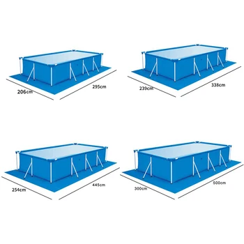 

Square Pool Ground Cloth,Swimming Pool Ground Fabric Inflatable Cover Tent Ground Cloth Waterproof Floor Mat