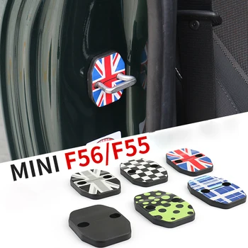 

For Mini Cooper F55 F56 Car Auto Accessories Door Lock Cover Emblem Badge Stickers Car Styling Accessories