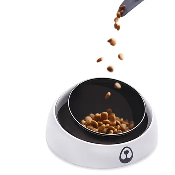 

Dog Bowl Pet Feeding Station 15 Degrees Tilted Platform Cat Feeders Non-slip Food Water Bowl for Dogs Cat Puppy C44