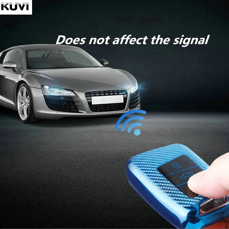 ź ׷ TPU ڵ  Ű ̽ Ŀ    ٰ Passat B8 Tiguan Magotan  Skoda Kodiaq  A7