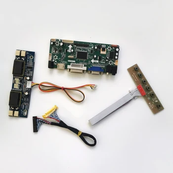 

For M190Z1-L01/L03 19" 4CCFL HDMI+VGA+DVI 1680*1050 Inverter cable LVDS 30-Pin panel M.NT68676 LCD display controller card kit