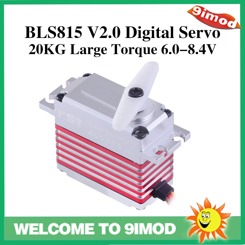 KST Servo 6 0 8 4 V BLS815 V2.0 20 кг большой крутящий момент Swashplate металла шестерни цифровой