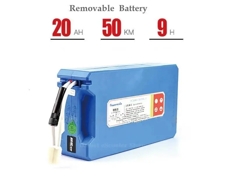 Daibot Mini Electric Tricycle Scooter Electric Scooters Removable BatteryBasket 16 Inch 48V 500W Electric Scooter Adults Kids (14)