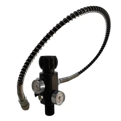 5/8-18UNF, 7/8-14UNF or M18*1.5 Thread High Pressure Tank Charging Valve 400bar 6000psi Cylinder Air Fill Station Refill Adapter