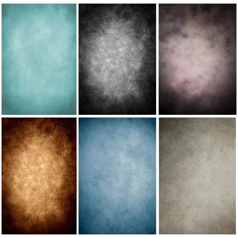 

SHUOZHIKE Art Fabric Vintage Hand Painted Photography Backdrops Props Texture Grunge Portrait Studio Background CJX-97