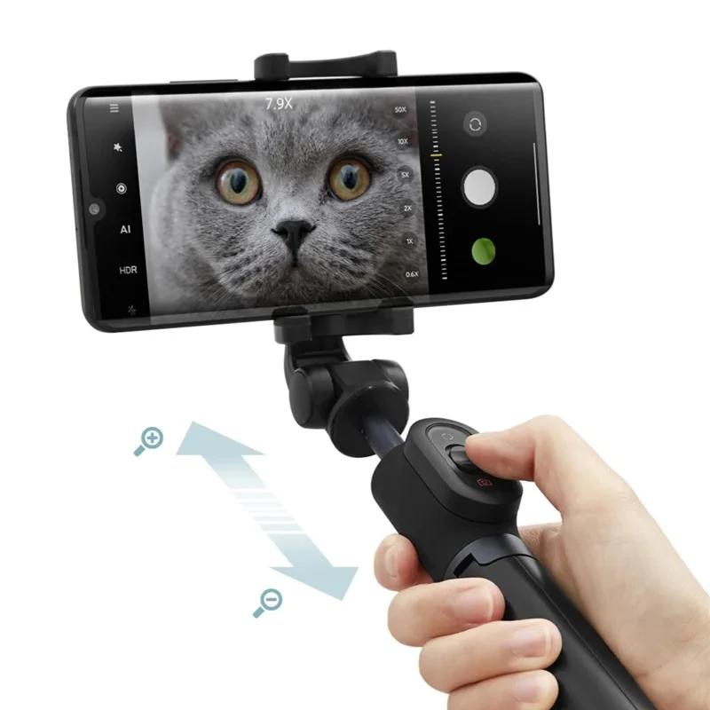 Xiaomi Mi Zoom Tripod Selfie Sticks With Bluetooth-compatible Remote 360&deg; Rotatable Foldable Extendable Monopod For Xiaomi Phone selfie stick tripod selfie stick smartphone selfie stick