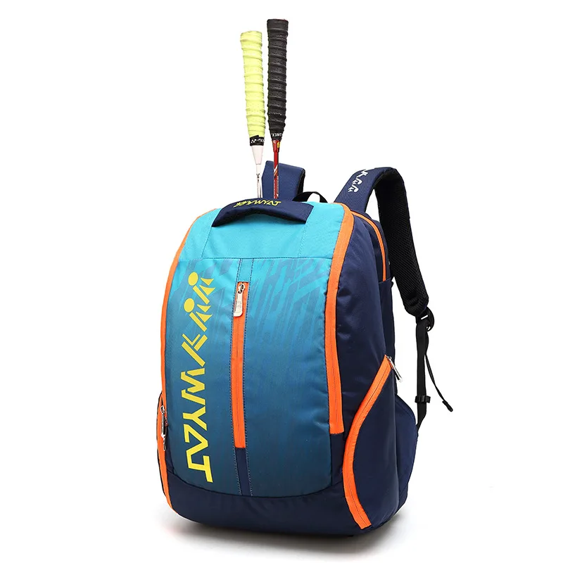 

Tennis Bag Badminton Package Big Backpack Sports Bag Training Racket Bag 1-3 Badminton Racket Package With Independent Shoe Bag