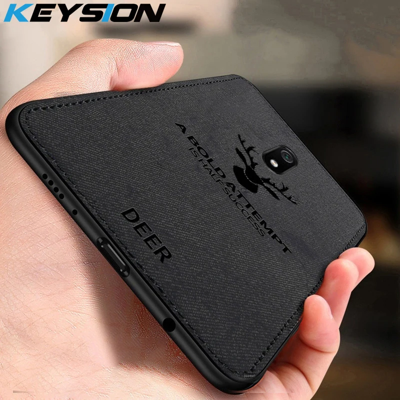 KEYSION противоударный чехол для Xiaomi Redmi 8A 7A K20 Note 8 Pro тканевый телефона Mi 9T 9 SE Lite A3 CC9 |