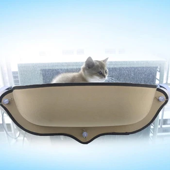 

Cat Window Bed Hammock with Strong Suction Cup cat hammock bed wall mount window perch Soft Ferret Cage Pet Rest House Products