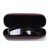 1 PC Hot Unisex Leather Glasses Case Hard Frame Waterproof Eyeglass Case Portable Readingglasses Box Solid Color Spectacle Cases ► Photo 2/6