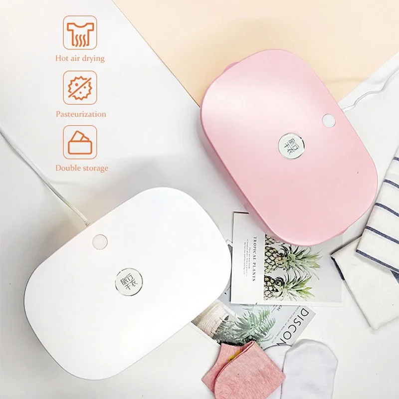  Kbxstart Portable Underwear Disinfection Machine Travel Household Mini Dryer Socks Towel Dry Clothe