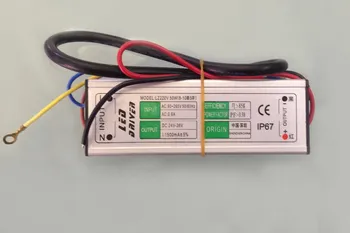 

Free Shipping 50W LED Driver 1500Am 24-36V High Power LED flood light dirver IP65 LED power supply Led floodlight driver