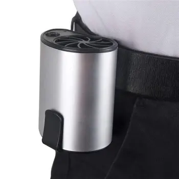

Wjl-F100 Mobile Air Conditioning Charging Usb Outdoor Waist Mini Fan Cooling Portable Hanging Waist Lazy Waist Fan