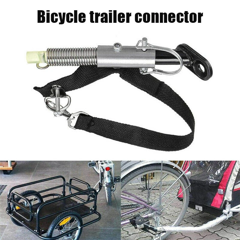 Luiheid Van streek aankleden Universele Bike Trailer Fiets Trekhaak Baby Pet Hitch Linker Connector Fiets  Achter Rack Accessoires B2Cshop|Stuurtape| - AliExpress