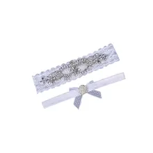 2 шт., украшения для ног, жемчужные инкрустированные, портативные нежные стразы, кружевные украшения для ног невесты, ремни для подвязок для девочек и женщин