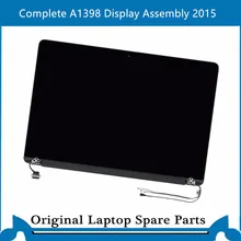 New Complete A1398 Display Assembly for Macbook Pro Retina 15 inch LCD Screen Full Display Panel 2015