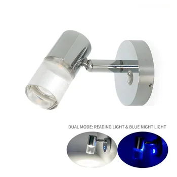 

12V USB LED Motorhome Lights Flexible Desk Lamp Clamp Makeup Reading Lamp Home Camper Caravan Truck RV Drived Light