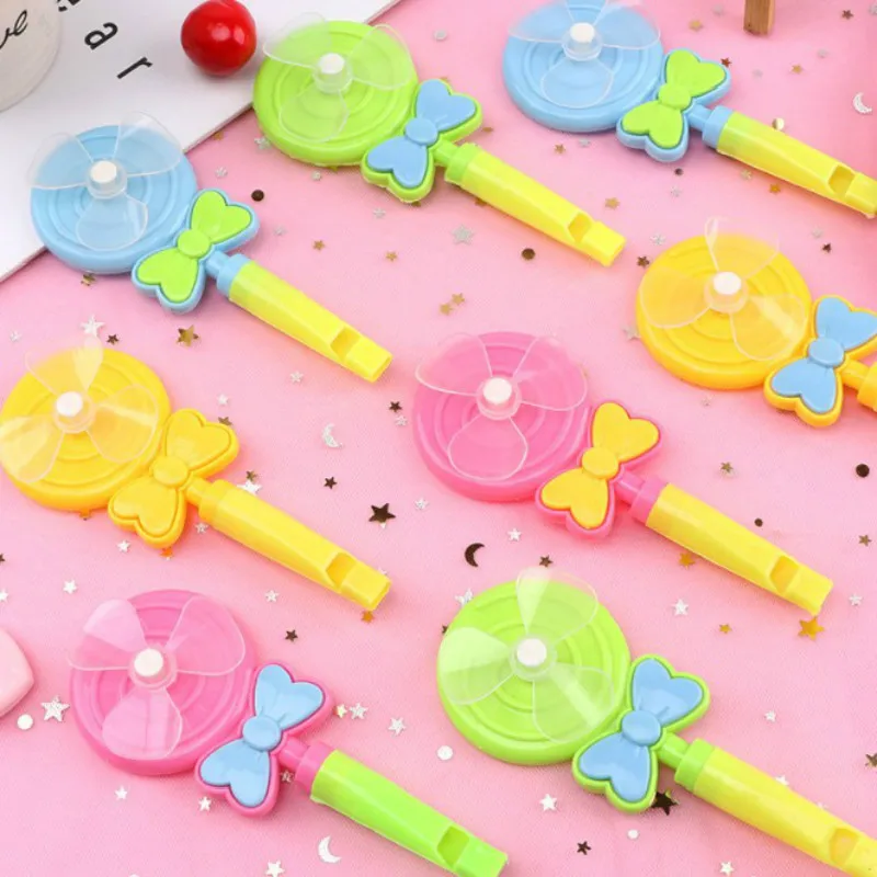 Candy lollipop whistle windmill children's creative toys