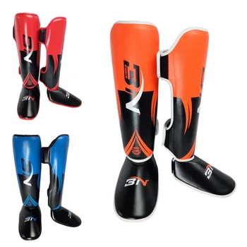 Boksen Shin Protectors Kick Boksen Leggings Scheenbeschermers Karate Enkel Guard Muay Thai Mma Vechten Accessoires Xr-Hot