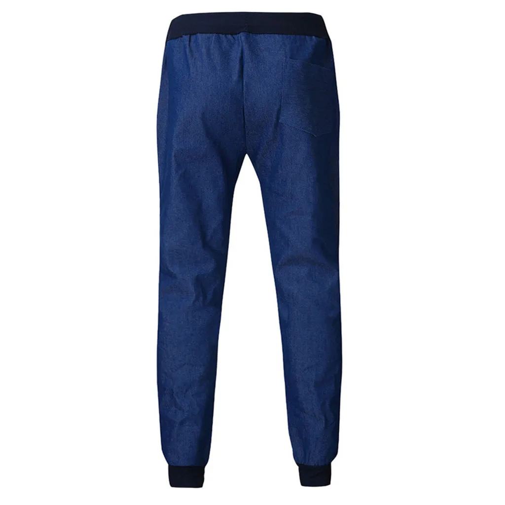 Брюки мужские повседневные штаны спортивные штаны хип-хоп pantalon homme тактические Модные Повседневные Удобные мужские на шнуровке новые штаны Z4