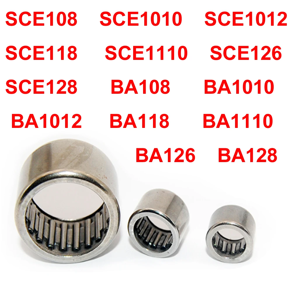 1pc Sce108 Sce1010 Sce1012 Sce118 Sce1110 Sce126 Sce128 Ba108 Ba1010 Ba1012  Ba118 Ba1110 Ba126 Ba128 Inch Needle Roller Bearing - Bearings - AliExpress
