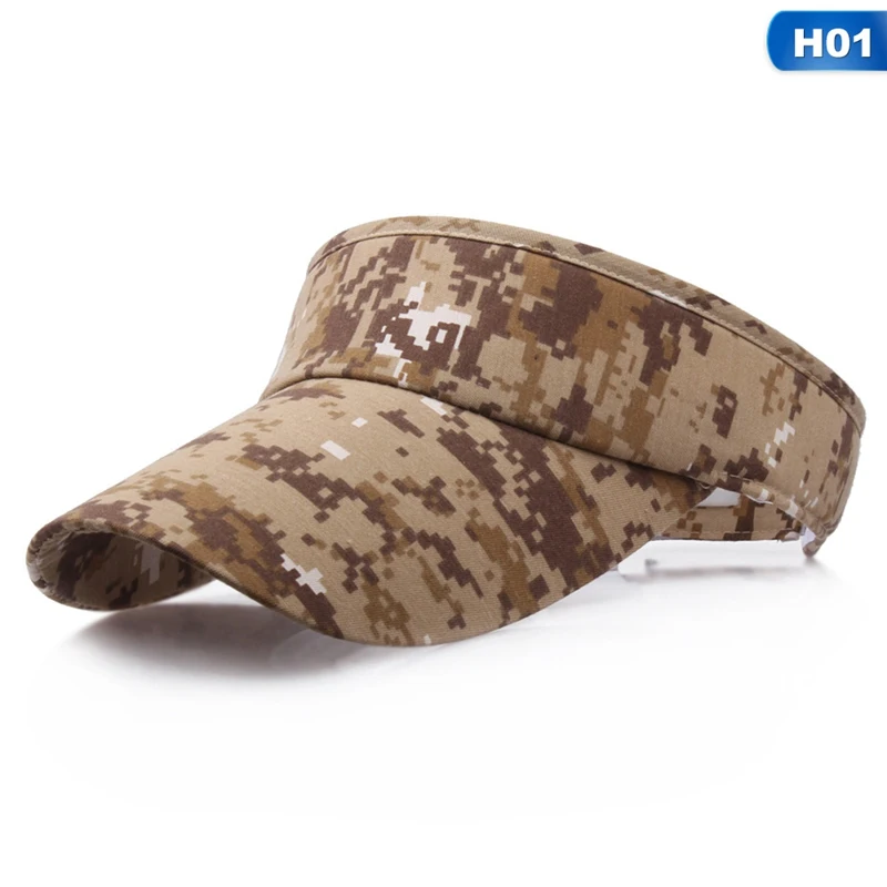 New Fashion Outdoor Sports Cap Unisex Hat Camouflage Empty Top Adjustable Baseball Cap Couple Travel Sun Hat Sports Cap