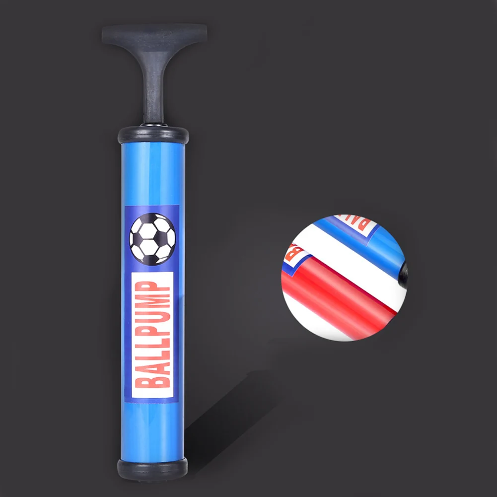 10 Inch Random Color Мини с игольчатым шариком надувной футбол руководство Йога тренажерный зал Футбол воздушный насос портативный пляж для упражнений мяч случайный цвет - Цвет: 10 Inch Random Color