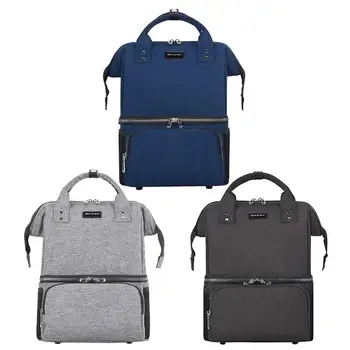 

Baby Feeder Organizer Reusable Waterproof Prints Mother Storage Travel Nappy Bag Polymer Gel Blue Ice Continuous Air Emission